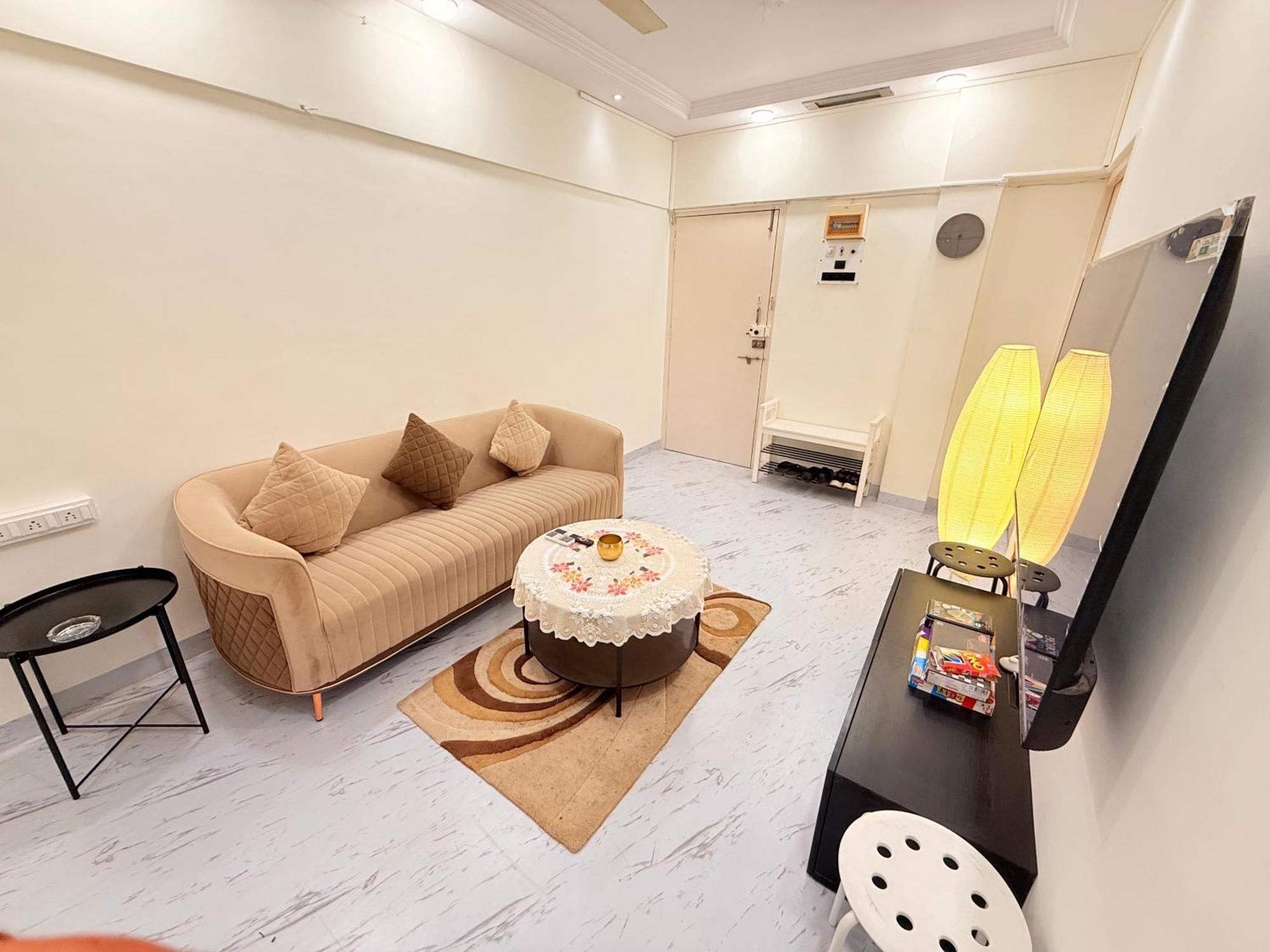 Elite Suite 1 - 65'TV, Netflix&Chill, Luxury 2BHK Mumbai Exterior photo